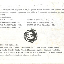 Program for the production, "La niña que riega la albahaca y el príncipe preguntón"