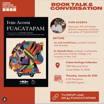 Flyers for the book presentation, Fuacatapam