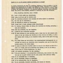 Typescript for the production, "Caído se le ha un clavel"