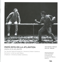 Program for the festival, 35th International Hispanic Theatre Festival of Miami