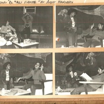 Photographs of the theatrical production, La más fuerte