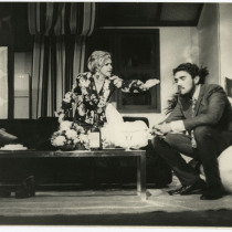 Teresa María Rojas and Mario Ernesto Sánchez (Los Recién Casados), in "Quinto cielo a la derecha"