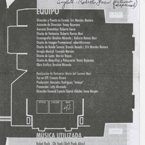 Program for the production "Una caja de zapatos vacía"