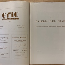 Program for the theatrical production, Le Médecin Malgré Lui and L'Apollon de Marsac