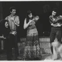 Photograph of the theatrical production, Cap-a-Pie