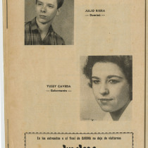 Program for the production, "Carina"