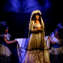 Photographs for the production, "Aleluya erótica de Don Perlimplín"