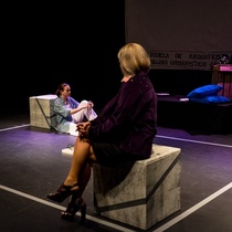 Photographs of a rehearsal, "El último bolero"