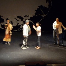 Photographs of the theatrical production, Huevos (19-40)