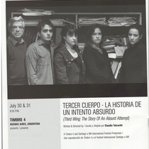 Magazine for the festival, International Hispanic Theatre Festival / Festival Internacional de Teatro Hispano XXV