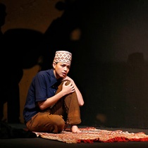 Arielle Jacobs (Farhad) in the production of, "Farhad or The Secret of Being"