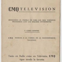 Program for the production, "Marea de otoño"