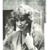 Photograph of Myriam Acevedo in the production, "La ramera respetuosa" (Havana, 1960)