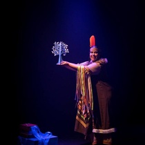 Photographs of the theatrical production, El camino del bosque