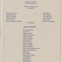 Program for the event, "Hispanic Heritage Week, 1979"