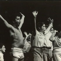 Photograph of the production, "Molinos de viento"