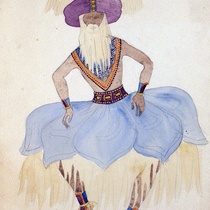 Costume design drawings for the production, Ciclo de música popular