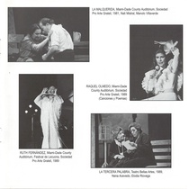 Photographs of the book "Las Mujeres: Hispanic Women in the Performing Arts"