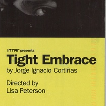 Postcard for the theatrical production, Tight Embrace