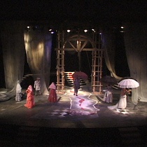 Photographs of the theatrical production, Parece Blanca