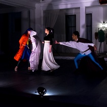 Photographs of the production, "Los cuentos de Canterbury"