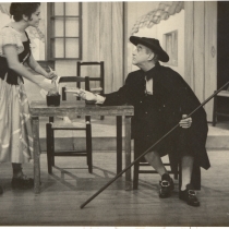 Scene from the production, "La zapatera prodigiosa"