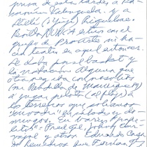 Letter from Oscar Fernández de la Vega to Francisco Morín, 1995