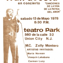 Poster for the Concert, Ivan Acosta en concierto