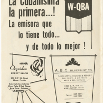 Program for the production, "La tercera palabra"