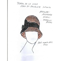 Costume designs for the theatrical production, El banquete infinito