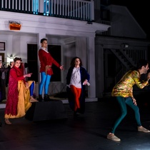 Photographs of the production, "Los cuentos de Canterbury"