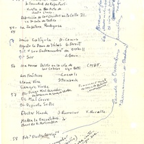 Manuscripts of Francisco Morín on Prometeo, Academia Municipal and Teatro Universitario