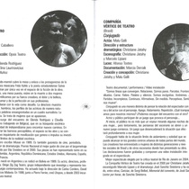 Program for Mayo Teatral 2006