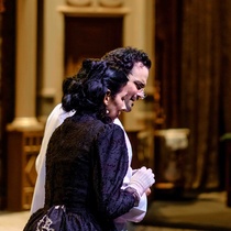 Photograph of a Rehearsal, "El cuarto de al lado"