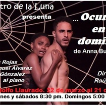 Poster for the production, "Ocurre en domingo"