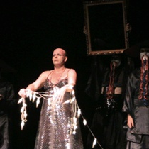 Photographs of the theatrical production, Josefina la viajera