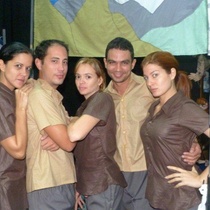 Photograph of the theatrical production, Romance en Charco Seco