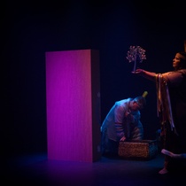 Photographs of the theatrical production, El camino del bosque