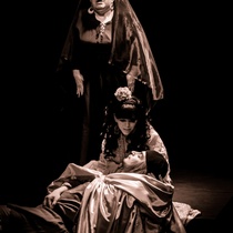 Photographs for the production, "Aleluya erótica de Don Perlimplín"