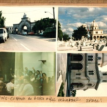 Photographs of the East and West Coast Teatro Brigade visiting the Grupo Cubana de Acero in their rehearsal studio