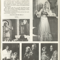 Souvenir Program, Teatro Las Máscaras (1976)