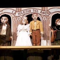 Photograph of the production, "La Virgencita de Bronce"