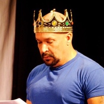 Photographs of the staged reading, El príncipe y el mar