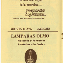 Program for the production, "Quinto cielo a la derecha"