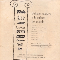 Program for the thetarical production, El alma buena de Se-Chuan