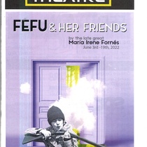 Program of the theatrical production, Fefu & Her Friends