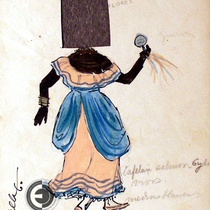 Designs for the ballet, La Rebambaramba