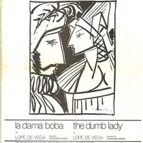 Program for the production, La dama boba (New York, 1975)