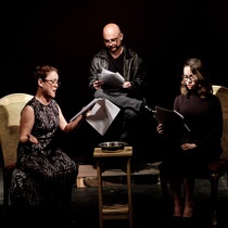 Photograph of the Reading, "Ifigenia Inmóvil"