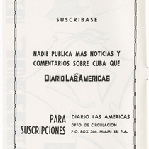 Program for the production, "Las Leandras" (The Leandras)